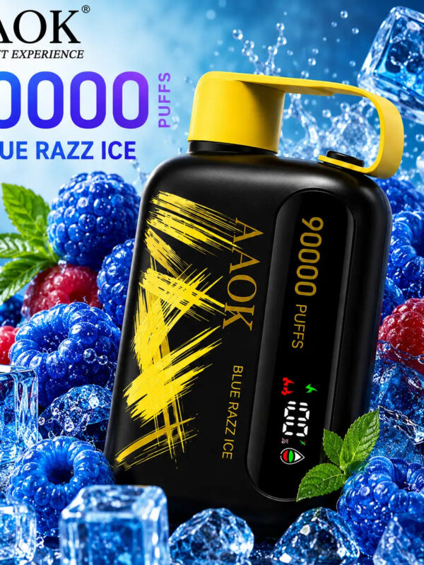Aaok Vape 90k puffs - Blue Razz Ice