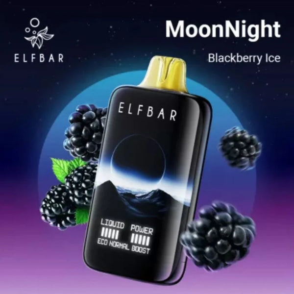 Elfbar Moonnight 40k - Blackberry Ice