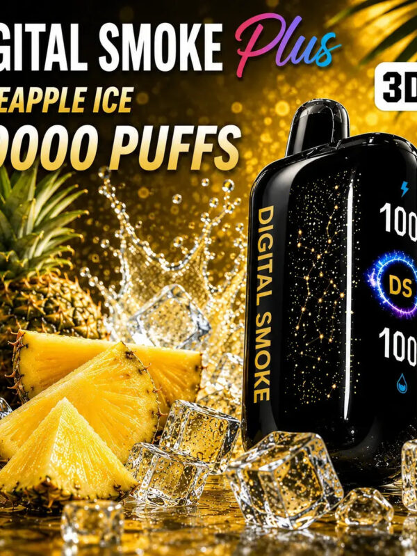 digital smoke vape 3D 40000 Puffs - pineapple ice