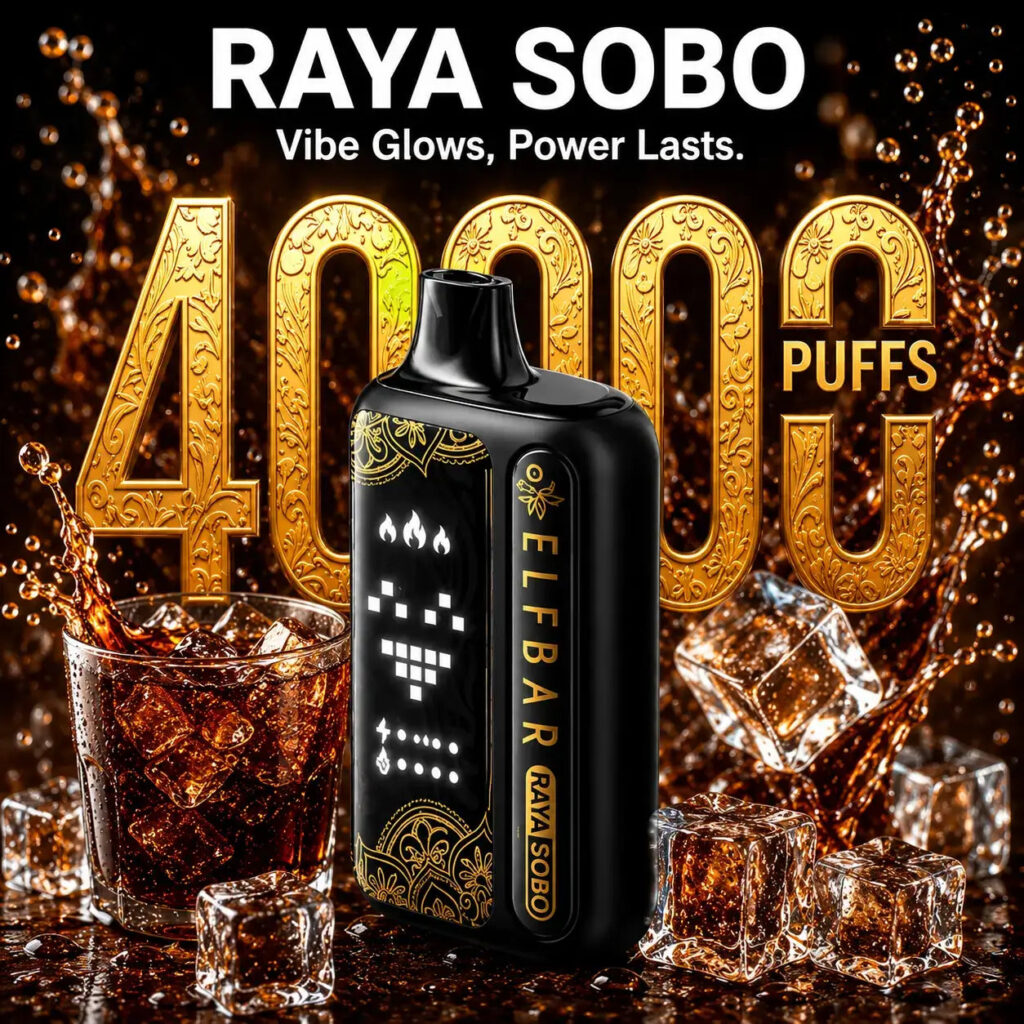 Elf Bar Raya Sobo 40000 Puffs Vape - Cola ice