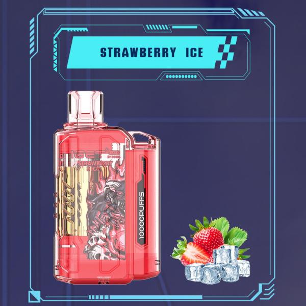Iget Flare 10k puffs at Monkbro India - Strawberry Ice