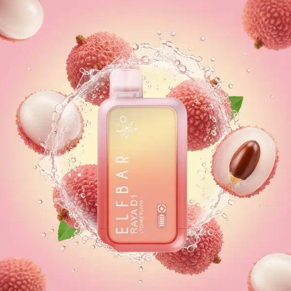 elfbar raya d1 vape - lychee funta