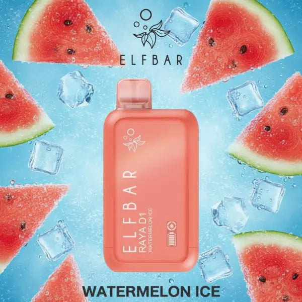 elfbar raya d1 vape - watermelon ice