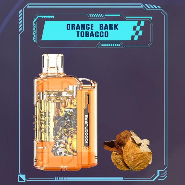iget flare B10000 vape online at monkbro - Orange Bark Tobacco
